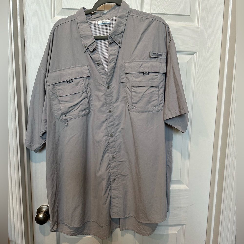 Gray Columbia PFG - gently used, no stains - 3XL